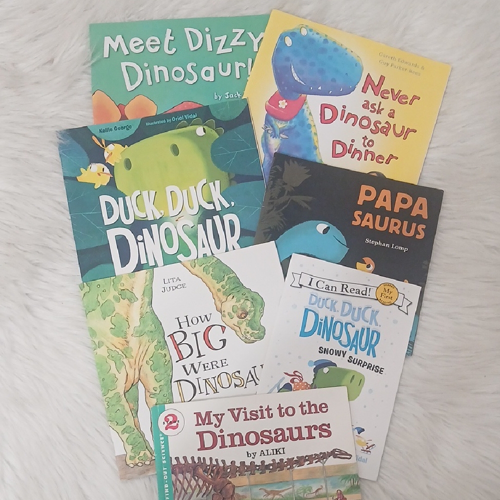 Scholastic Dinosaur Themed Book Collection